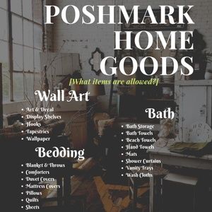 POSHMARK HOME GOODS